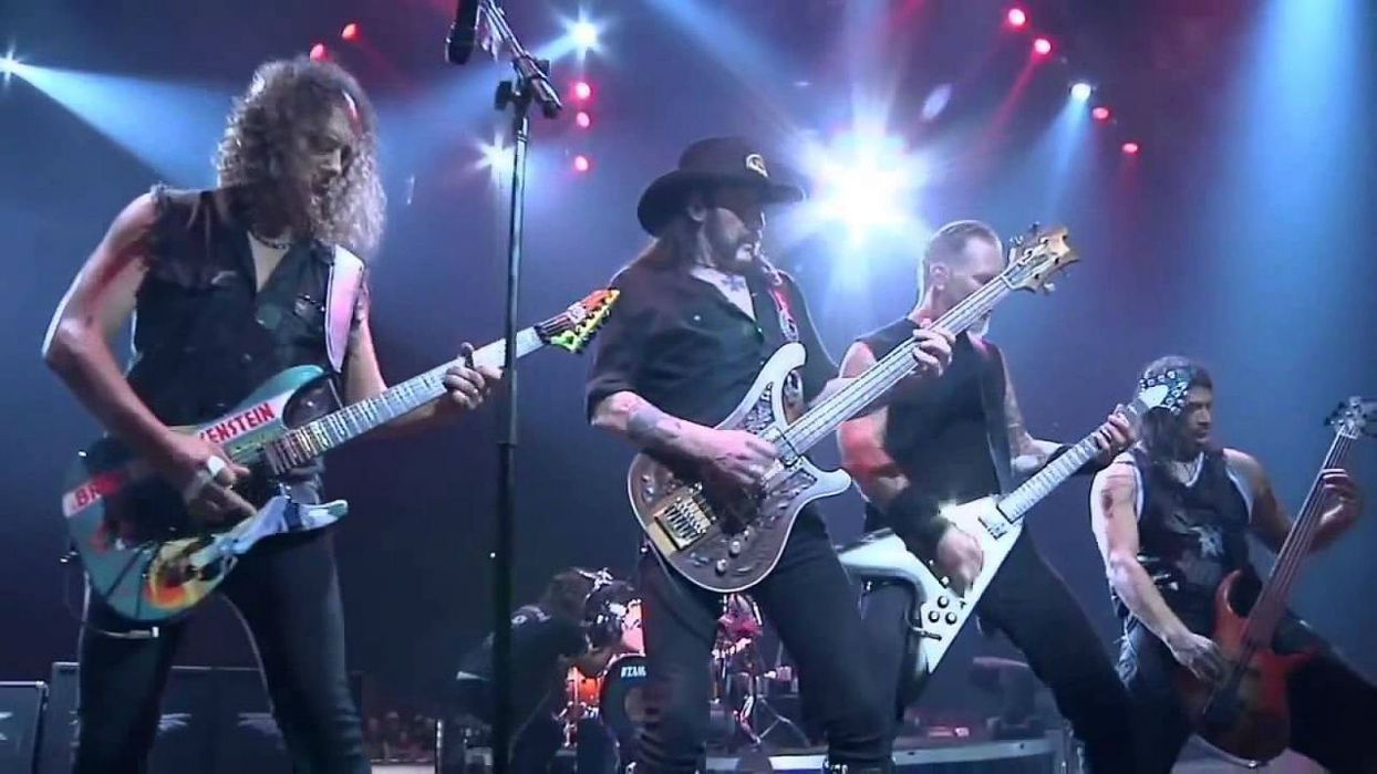 Metallica Thrash Metal Heavy Rock Concert Guitar Motorhead - Motorhead And Metallica Hd , HD Wallpaper & Backgrounds