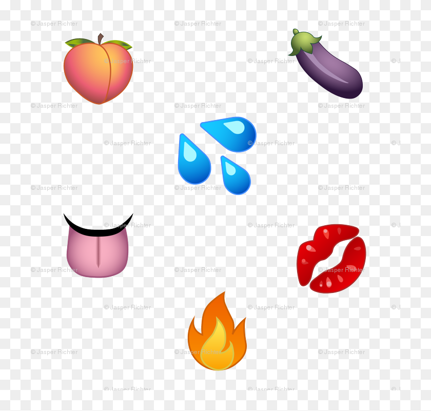 Thirst Emojis Sexy Repeating Pattern Wallpaper, Hd - Sexy Emojis , HD Wallpaper & Backgrounds
