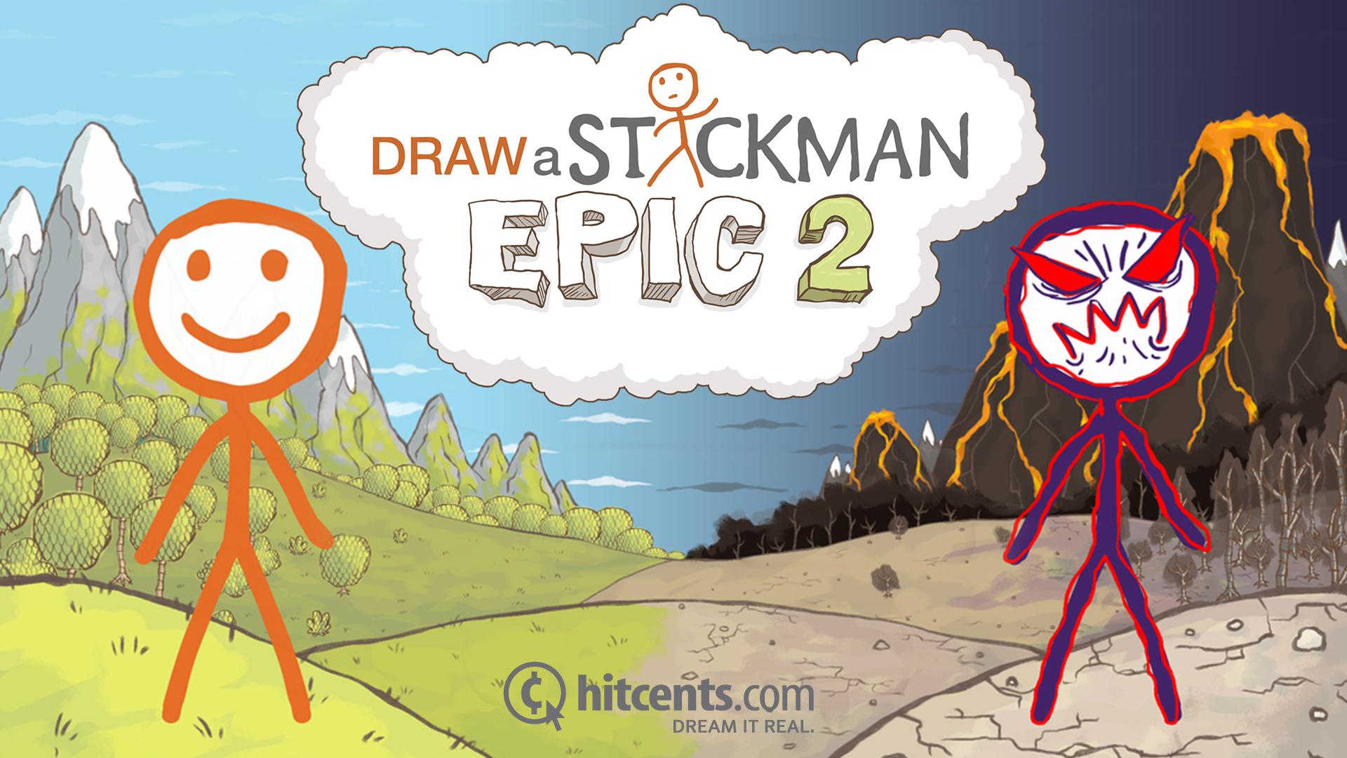 Draw A Stickman Epic 2 , HD Wallpaper & Backgrounds