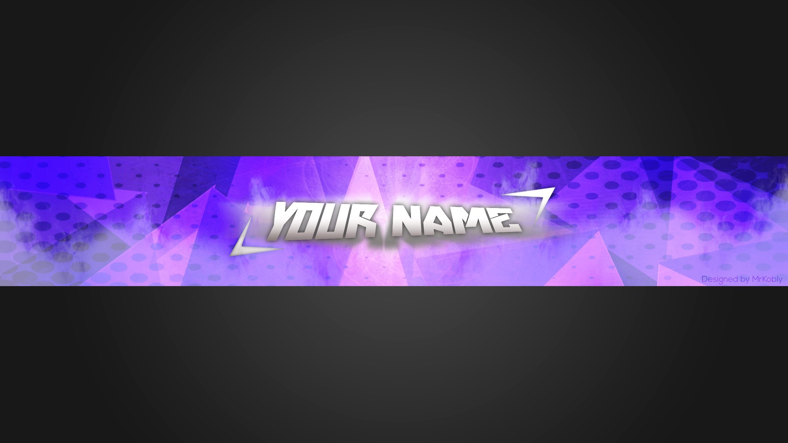 Youtube Banner Wallpaper In Youtube Banner Template - 2560 X 1440