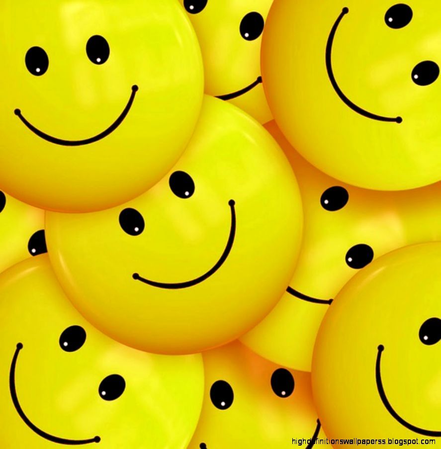 Smiley Faces Wallpaper 887903 Smiley Faces Images Wallpapers - Happy Emoji Images Hd , HD Wallpaper & Backgrounds