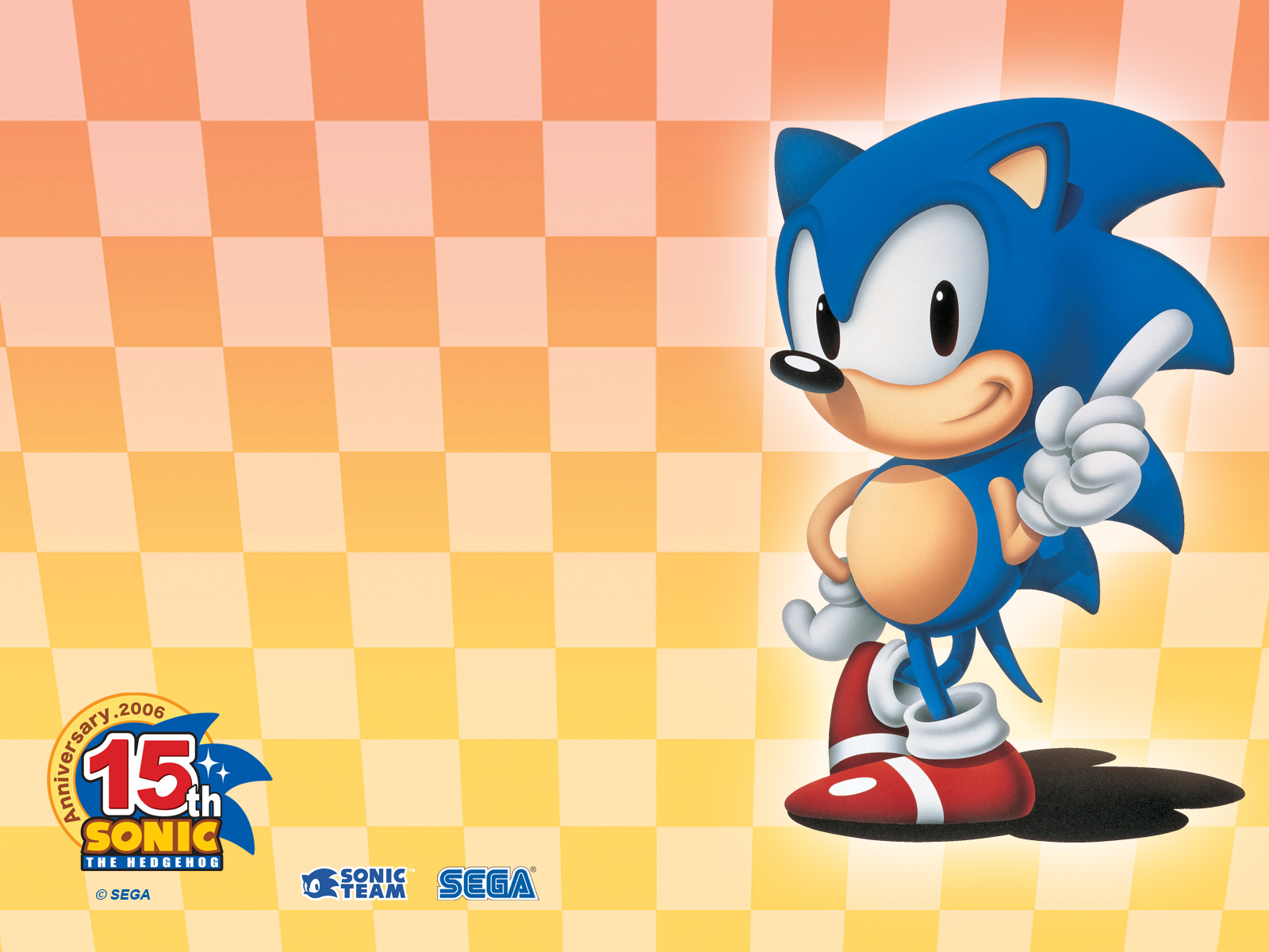 Sonic The Hedgehog Wallpaper - Classic Sonic The Hedgehog 1 , HD Wallpaper & Backgrounds