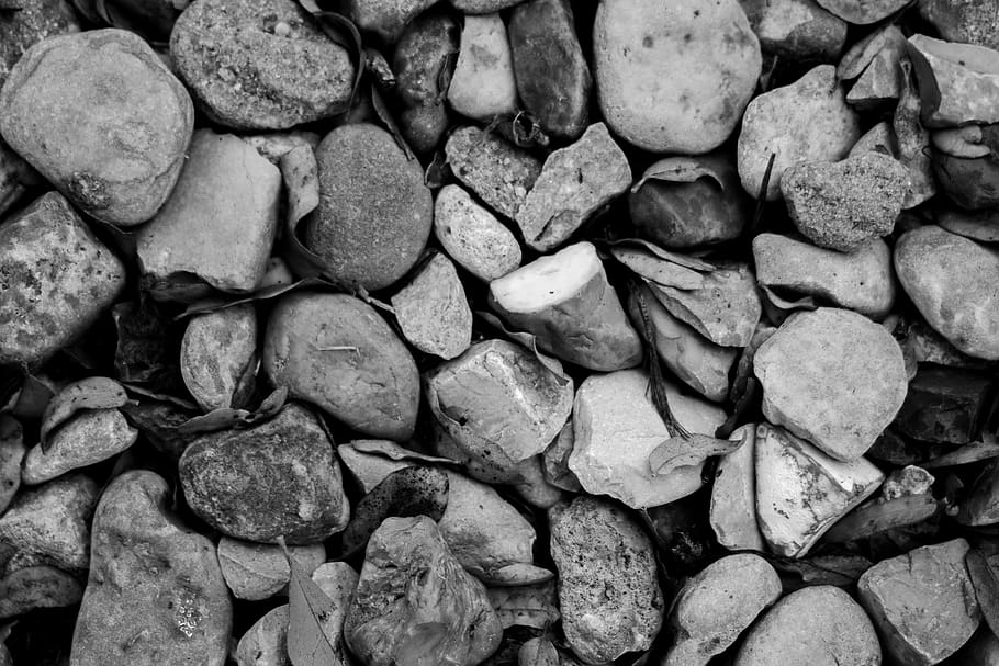 Rock, Pebble, Rubble, Texture, Pebbles, Dark, Grain, - Cobblestone , HD Wallpaper & Backgrounds