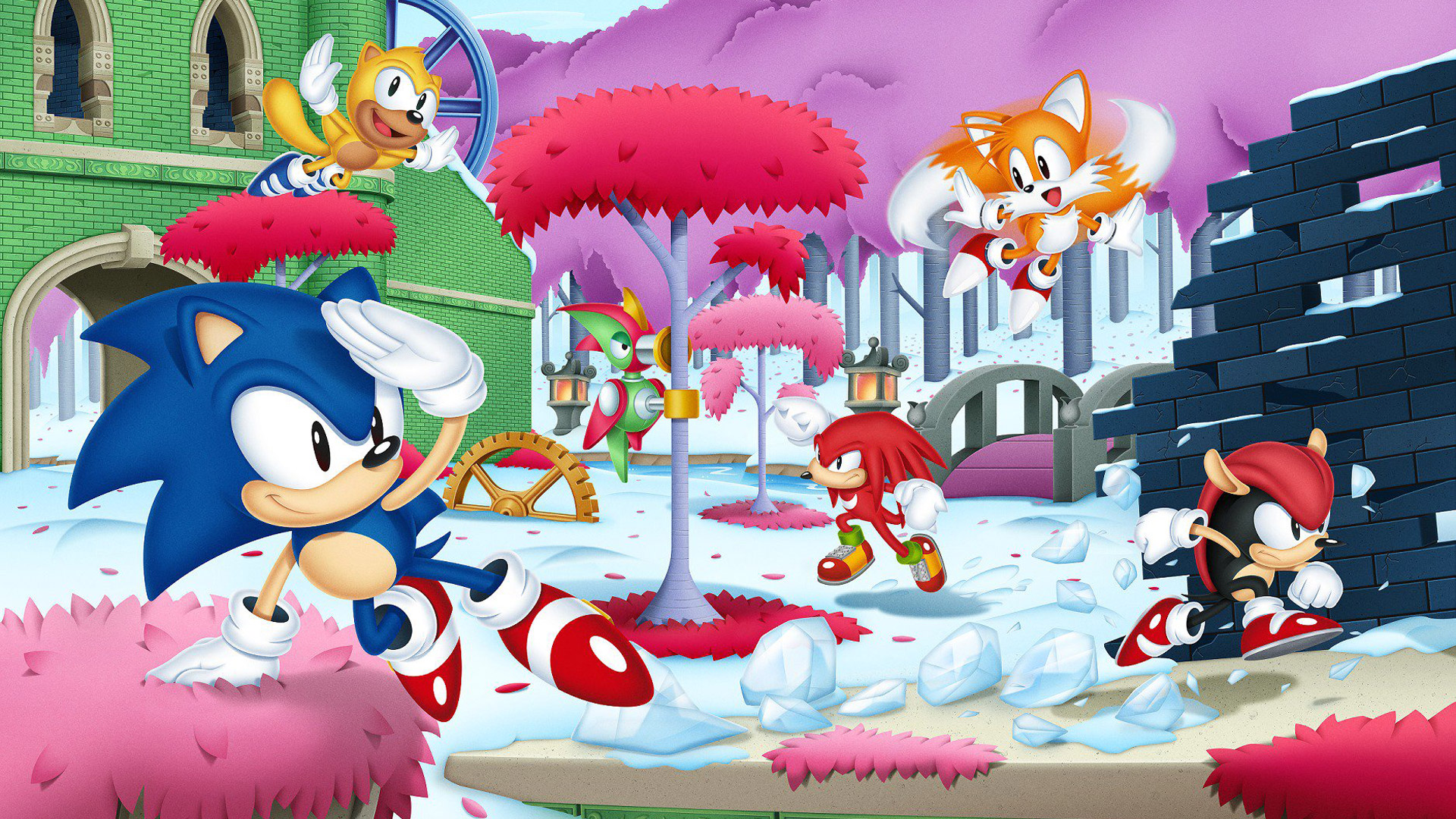Sonic Mania Wallpaper In - Sonic Mania , HD Wallpaper & Backgrounds