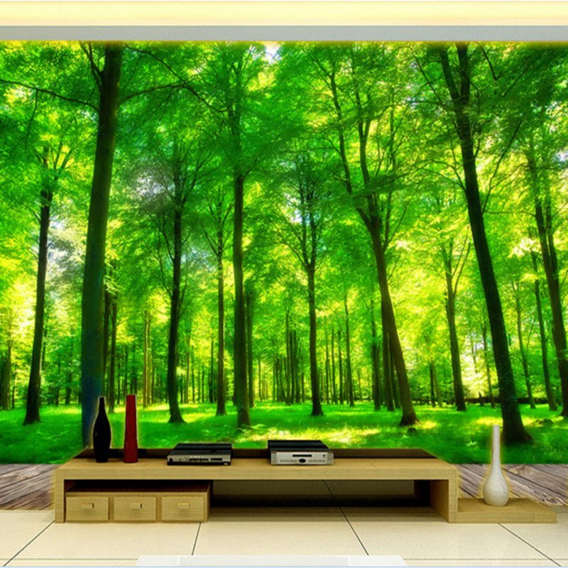 Papel De Parede 3 D Floresta , HD Wallpaper & Backgrounds
