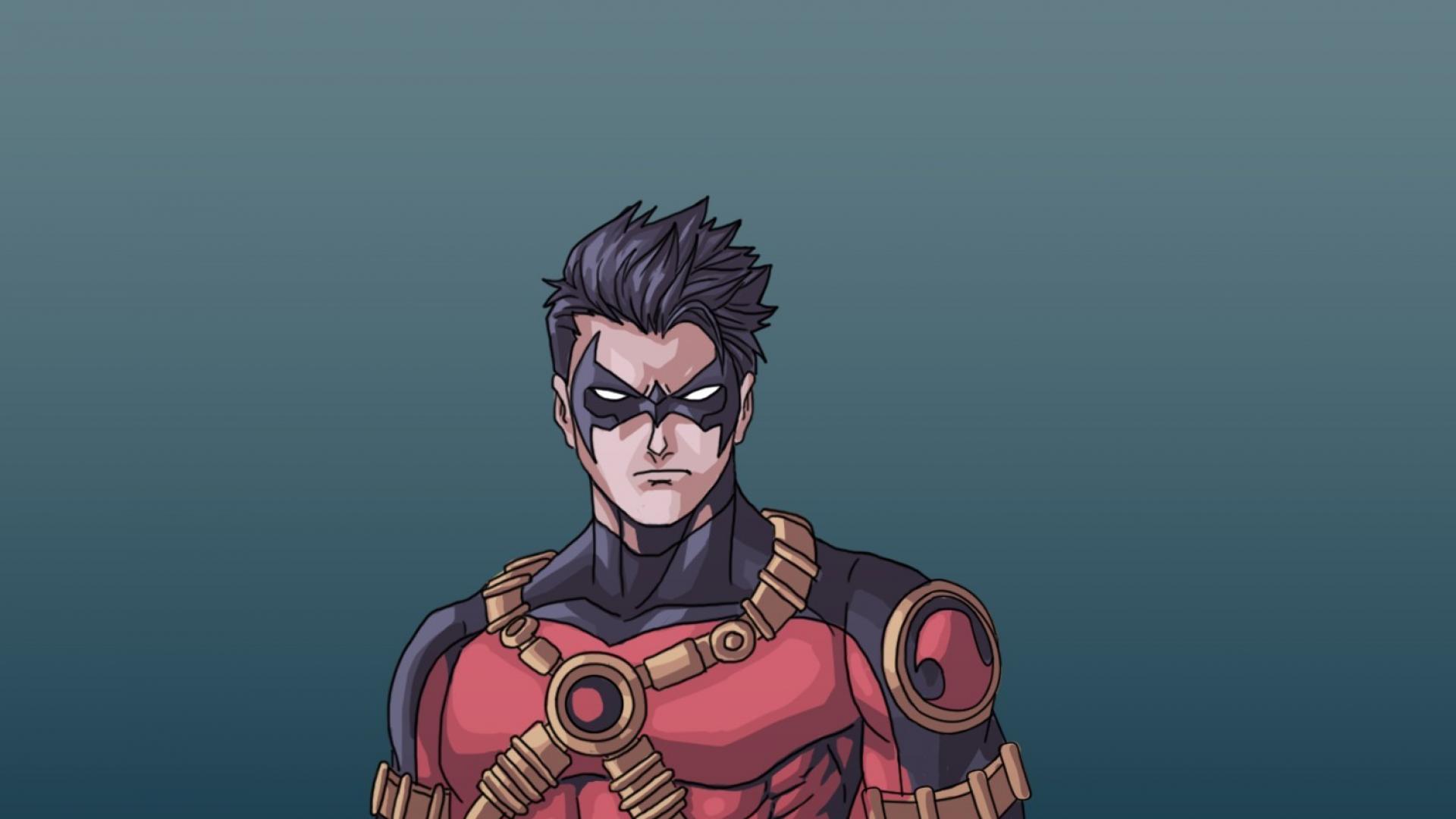 Tim Drake Red Robin , HD Wallpaper & Backgrounds