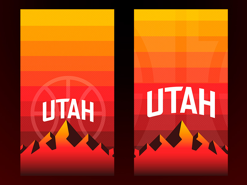 Ut Jazz City Edition Wallpaper 2018 Playoffs City Edition - Utah Jazz City Edition Logo , HD Wallpaper & Backgrounds