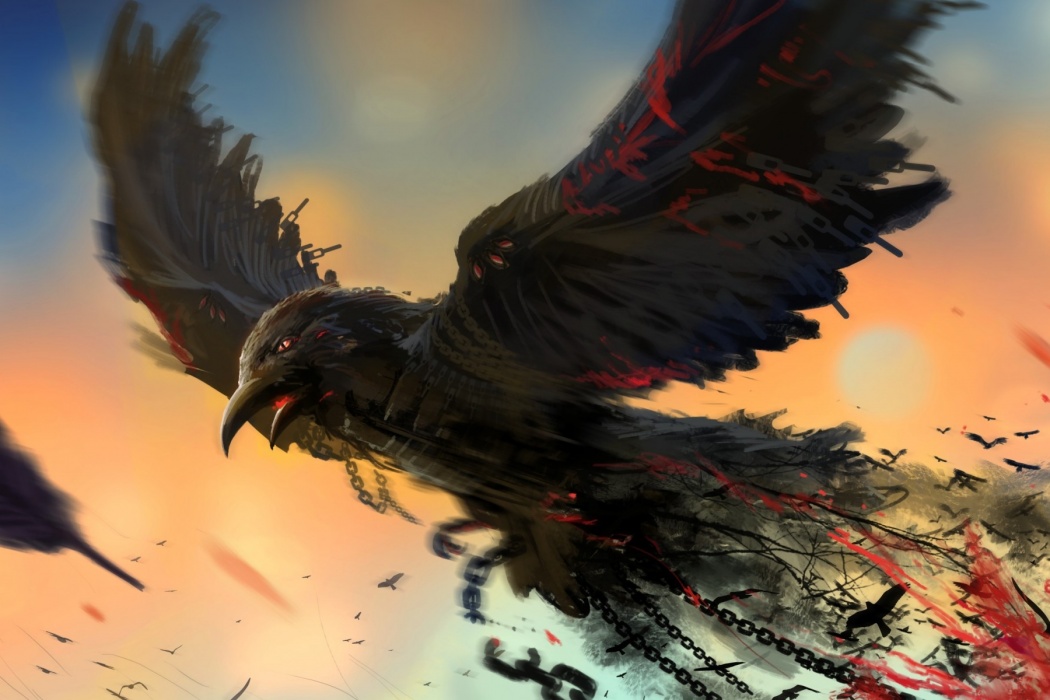 Freedom - Crow Deviantart , HD Wallpaper & Backgrounds