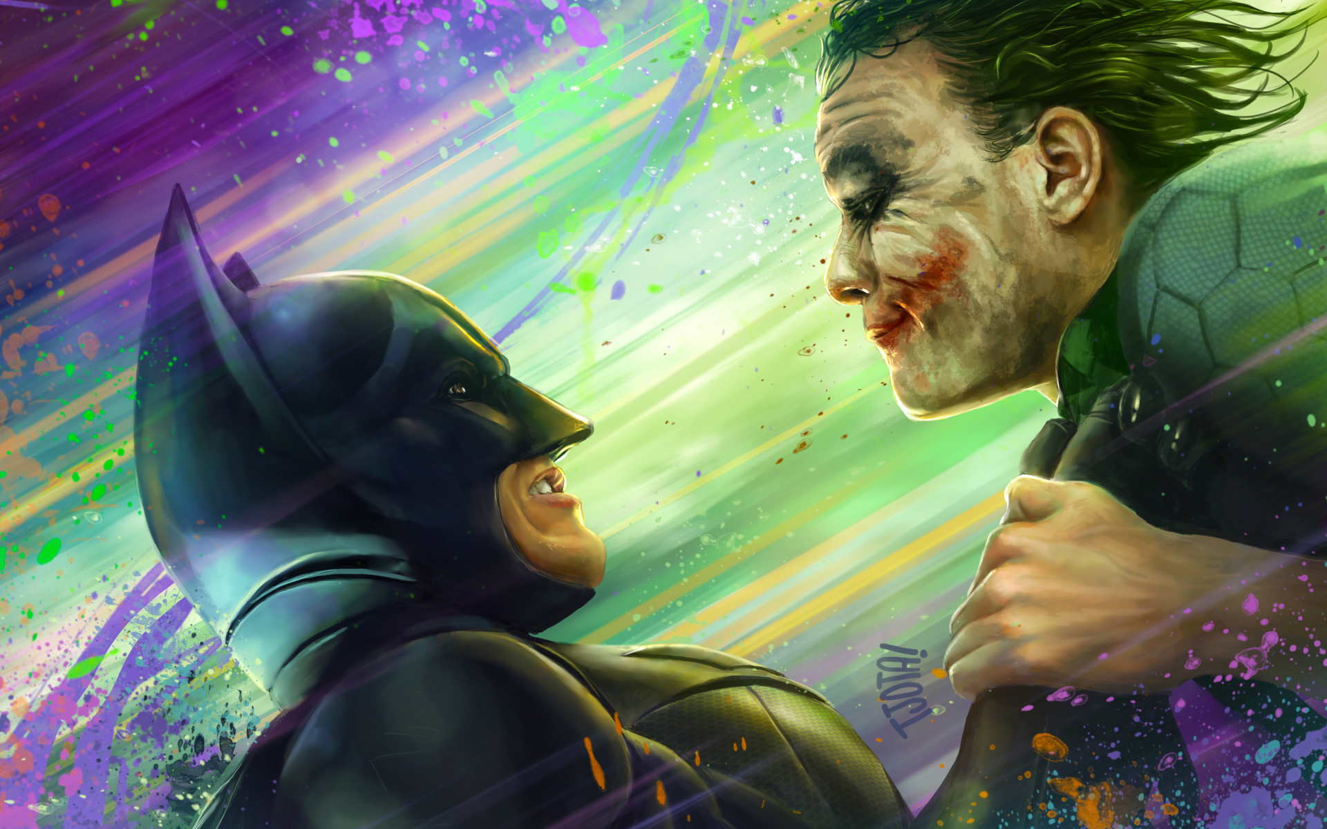 Wallpapers Of Batman Vs Superman - Joker Vs Batman , HD Wallpaper & Backgrounds
