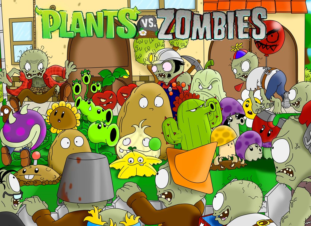 #7b72iax Plants Vs Zombies Wallpaper - Plants Vs Zombies Wallpaper Hd , HD Wallpaper & Backgrounds