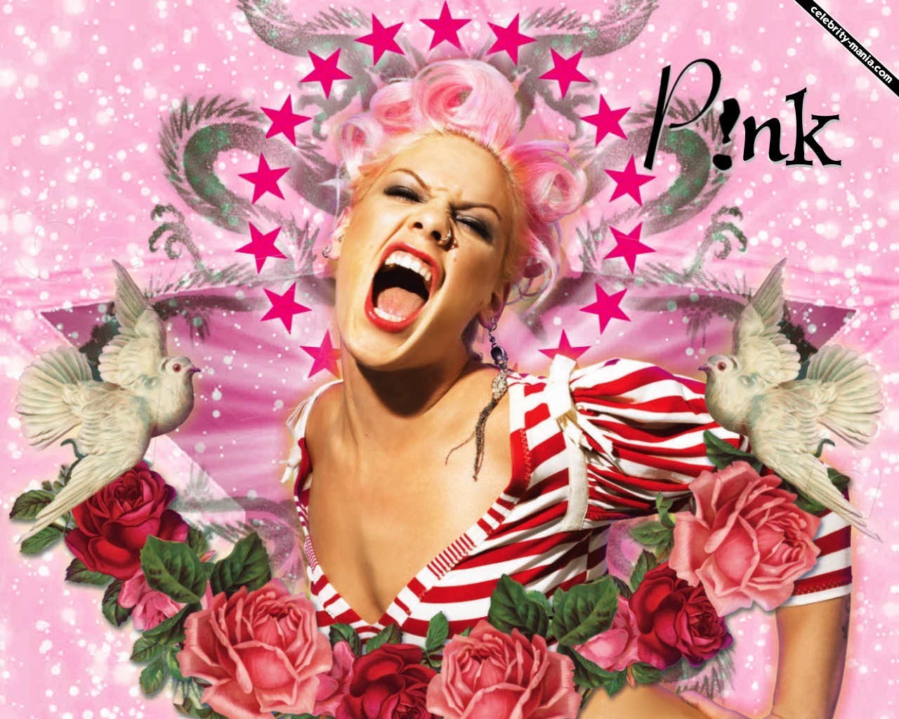 Pink Female Ass Kickers Wallpaper 17893428 - P Nk I M Not Dead , HD Wallpaper & Backgrounds