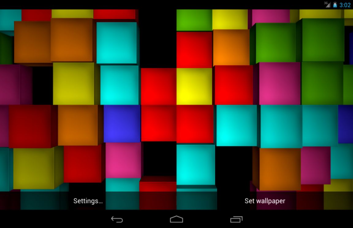 Photo Cube Live Wallpaper - 3d Cube Live Wallpaper Android , HD Wallpaper & Backgrounds