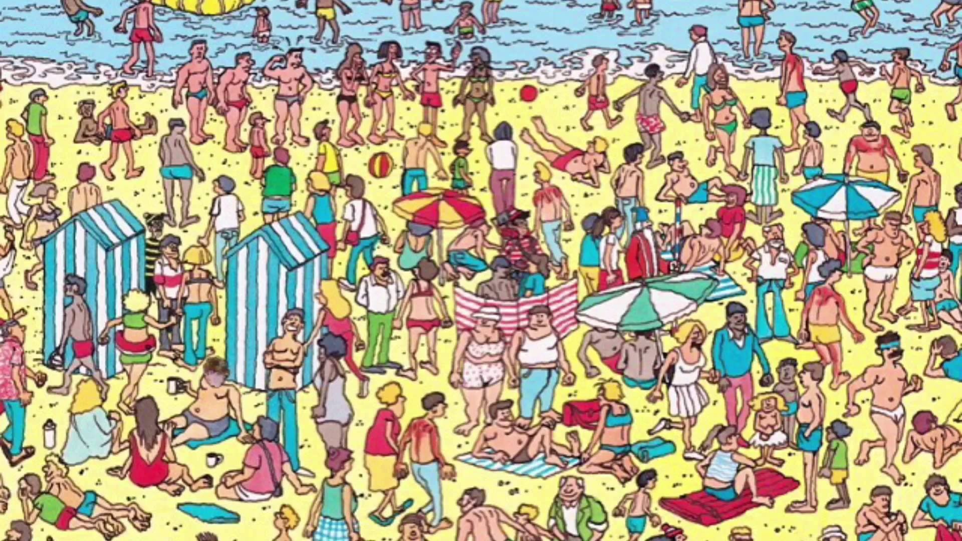 1920x1080, Wheres Waldo Wallpaper Wheres Waldo Ethan - Wheres Waldo Book Pages , HD Wallpaper & Backgrounds