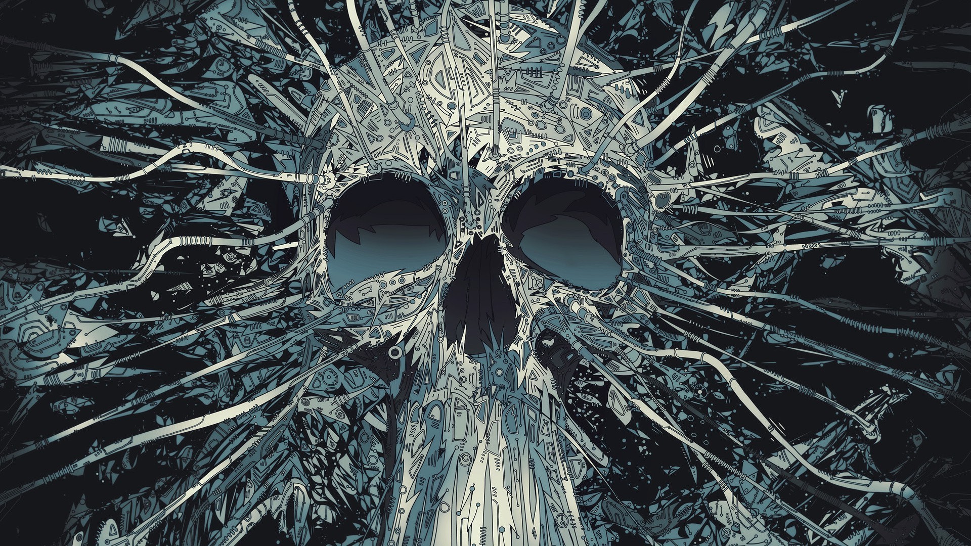Skull Wallpaper Download - Backgrounds Wallpaper Skull Keren , HD Wallpaper & Backgrounds