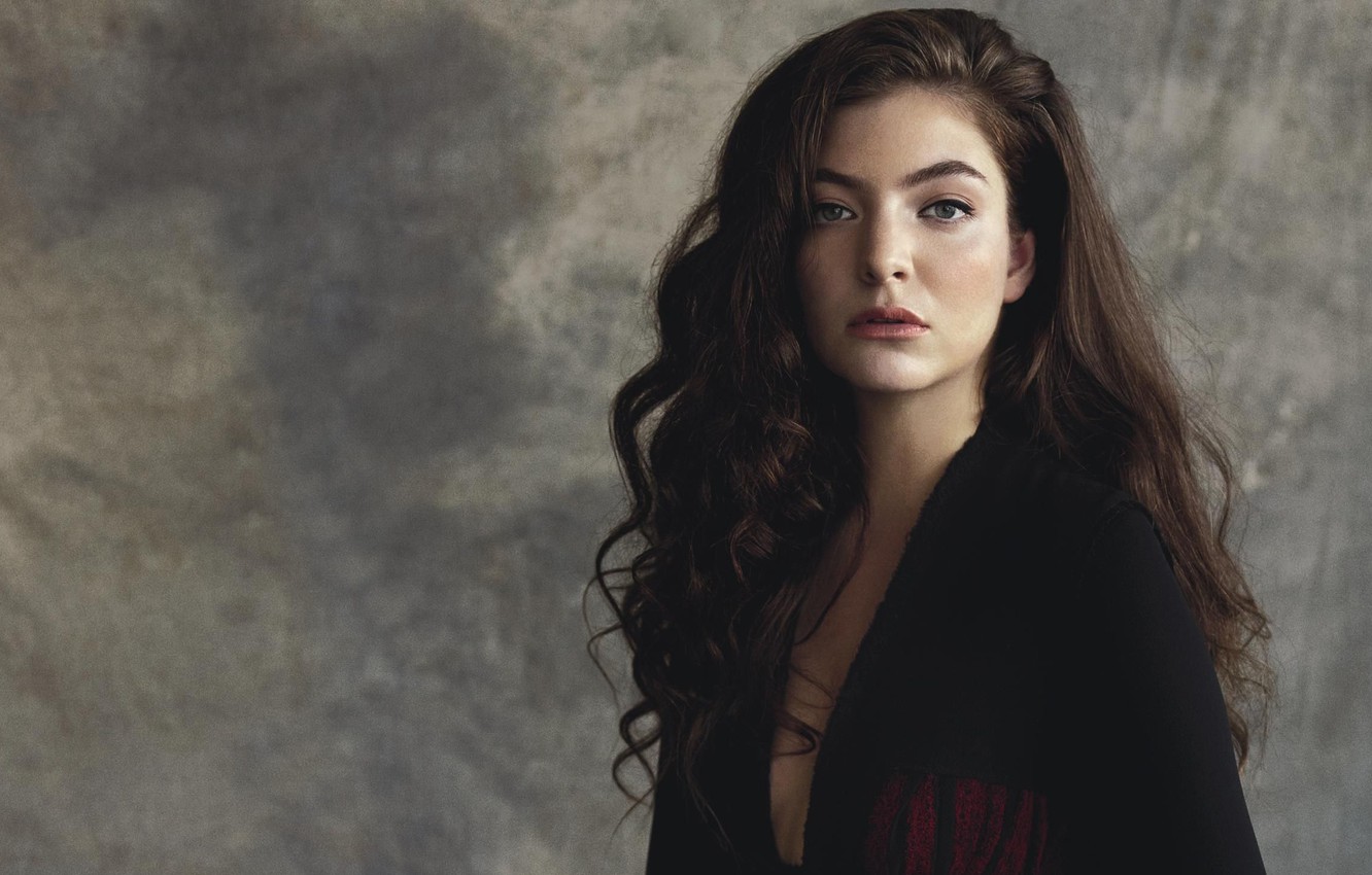 Photo Wallpaper Hair, Singer, Singer, Lord, Lorde - Lorde , HD Wallpaper & Backgrounds