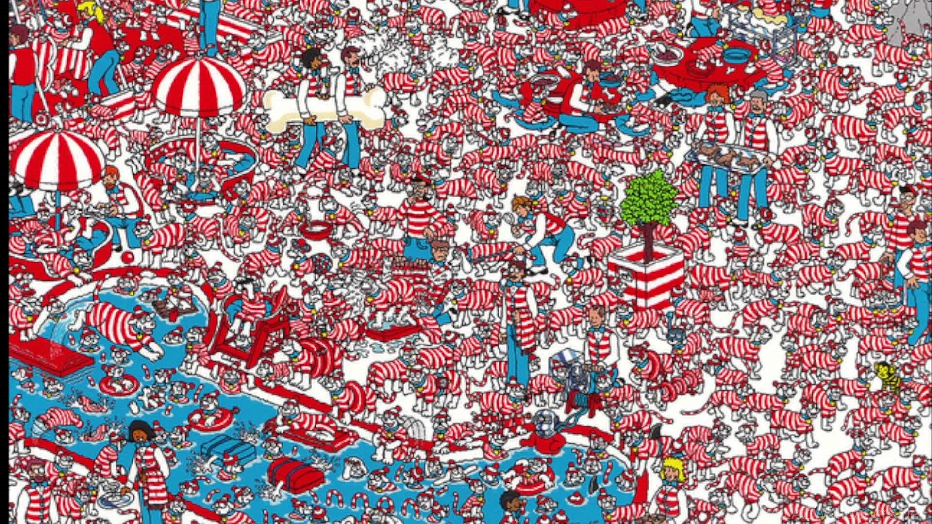 Waldo Wallpaper » Picserio - Where's Waldo Background Hd , HD Wallpaper & Backgrounds