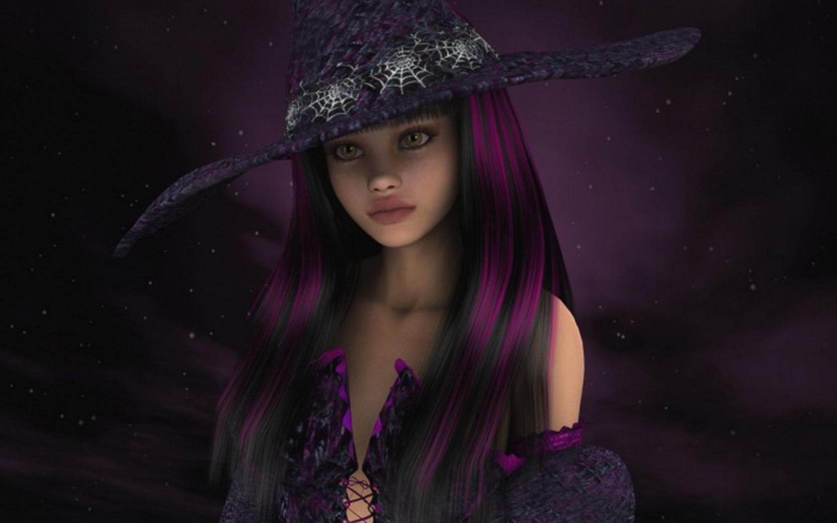Witch Wallpaper - Beautiful Witch Wallpaper Hd , HD Wallpaper & Backgrounds