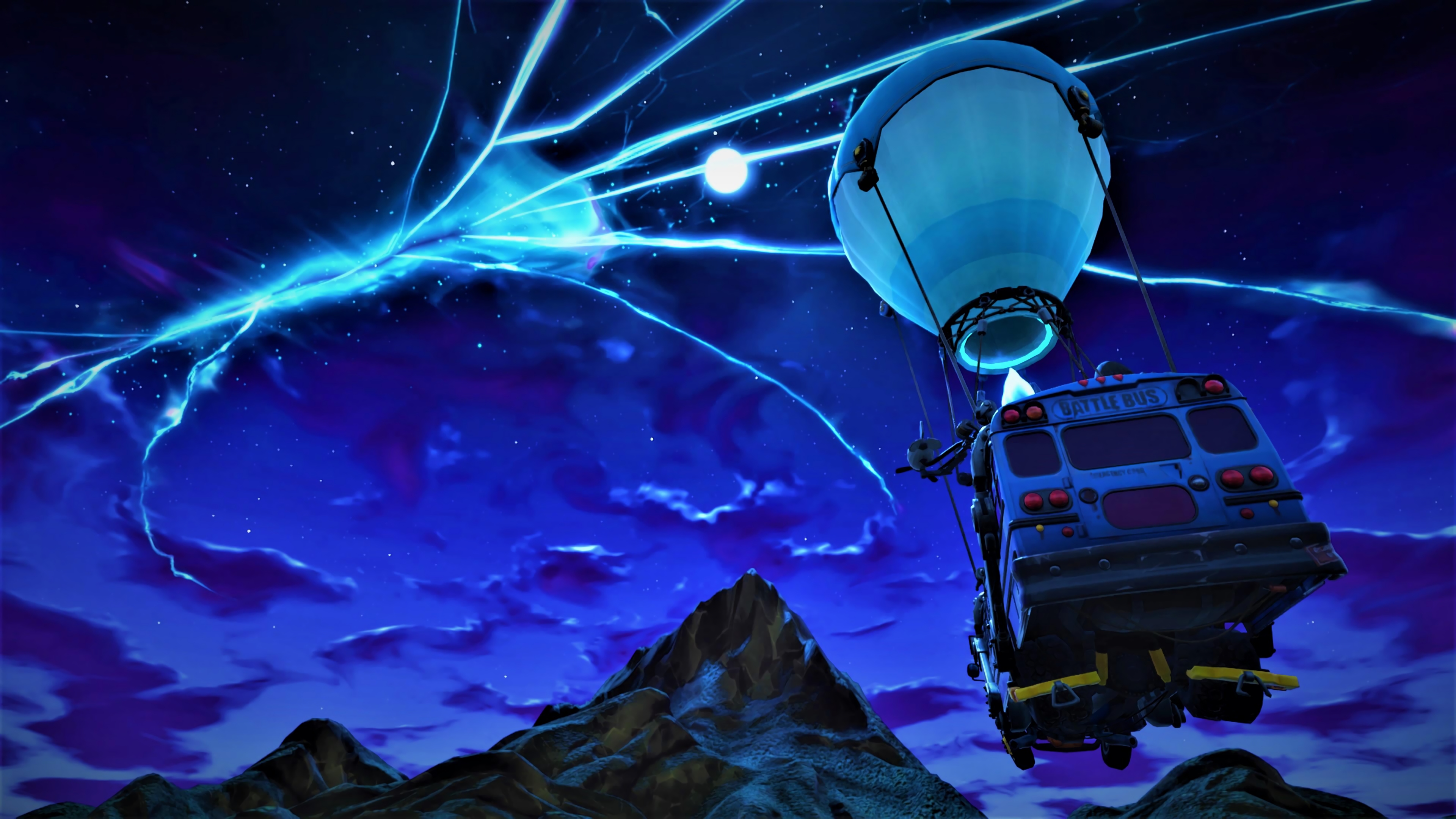 Fortnite Bus 4k , HD Wallpaper & Backgrounds