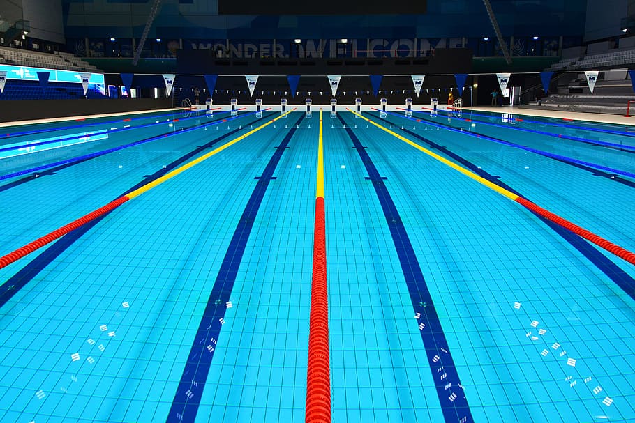 Olympic Swimming Pool, Sportvarious, Competition, Swimming - Olympic Swimming Pool , HD Wallpaper & Backgrounds