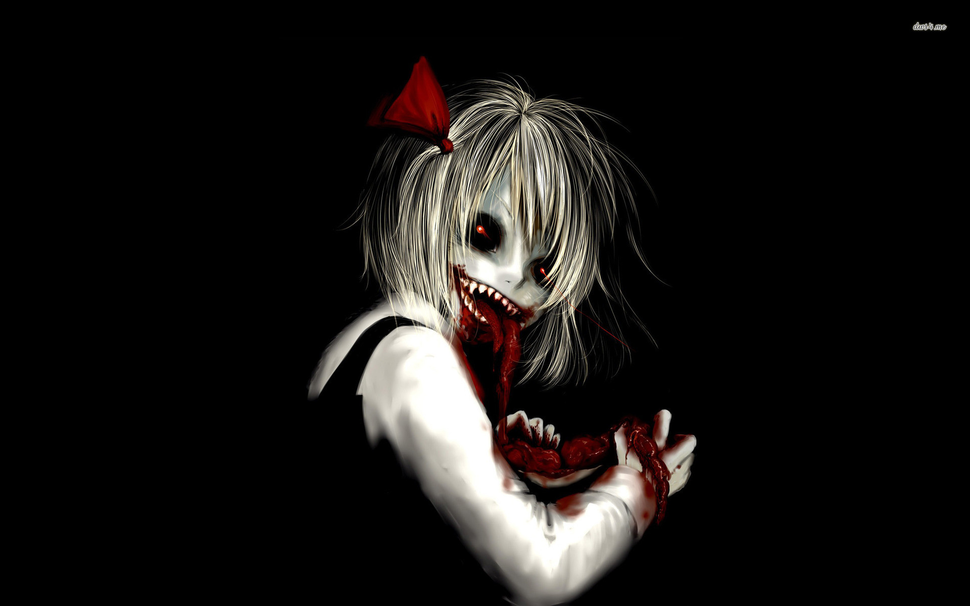Anime Scary , HD Wallpaper & Backgrounds