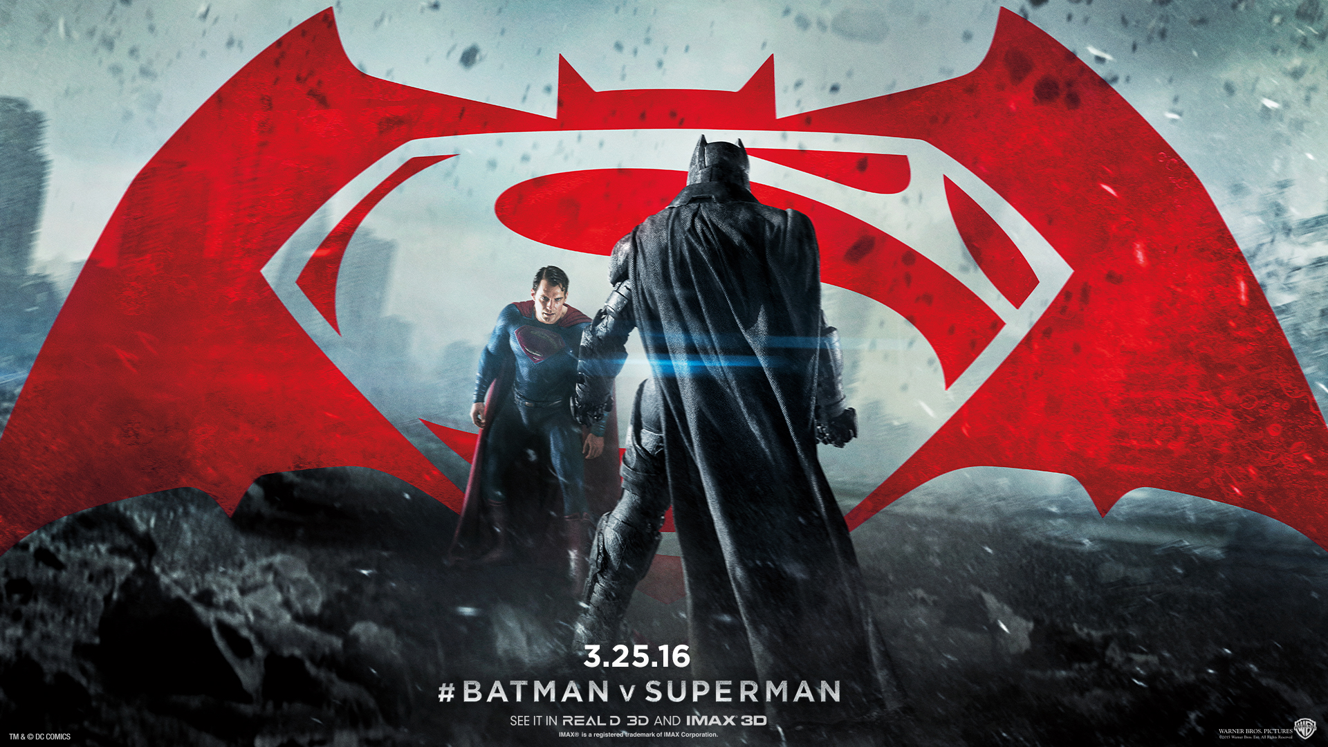 Day Scene Live Wallpaper - Batman V Superman Dawn Of Justice Logo , HD Wallpaper & Backgrounds