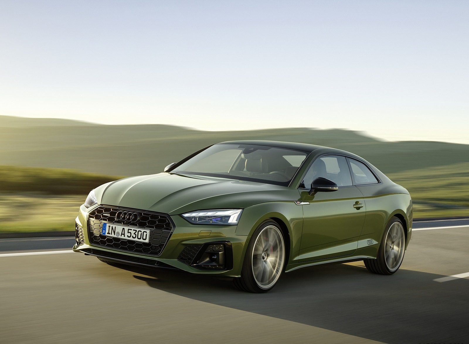 2020 Audi A5 Coupe Front Three-quarter Wallpapers (1) - Audi A5 Sportback 2021 , HD Wallpaper & Backgrounds