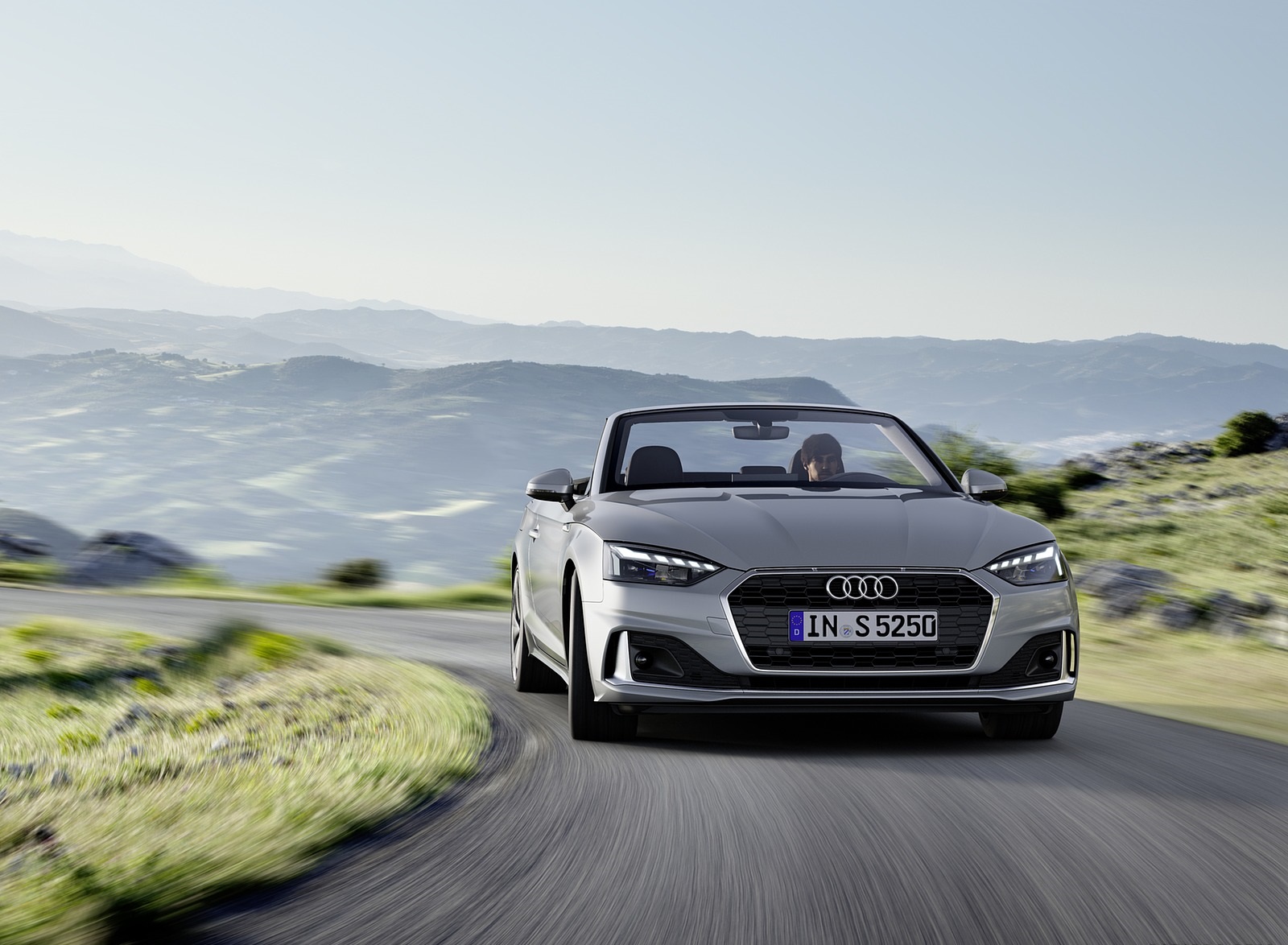 2020 Audi A5 Cabriolet Front Wallpapers (1) - Audi A5 Cabriolet 2020 , HD Wallpaper & Backgrounds