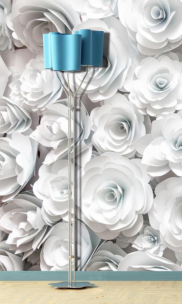 3d White Flower , HD Wallpaper & Backgrounds