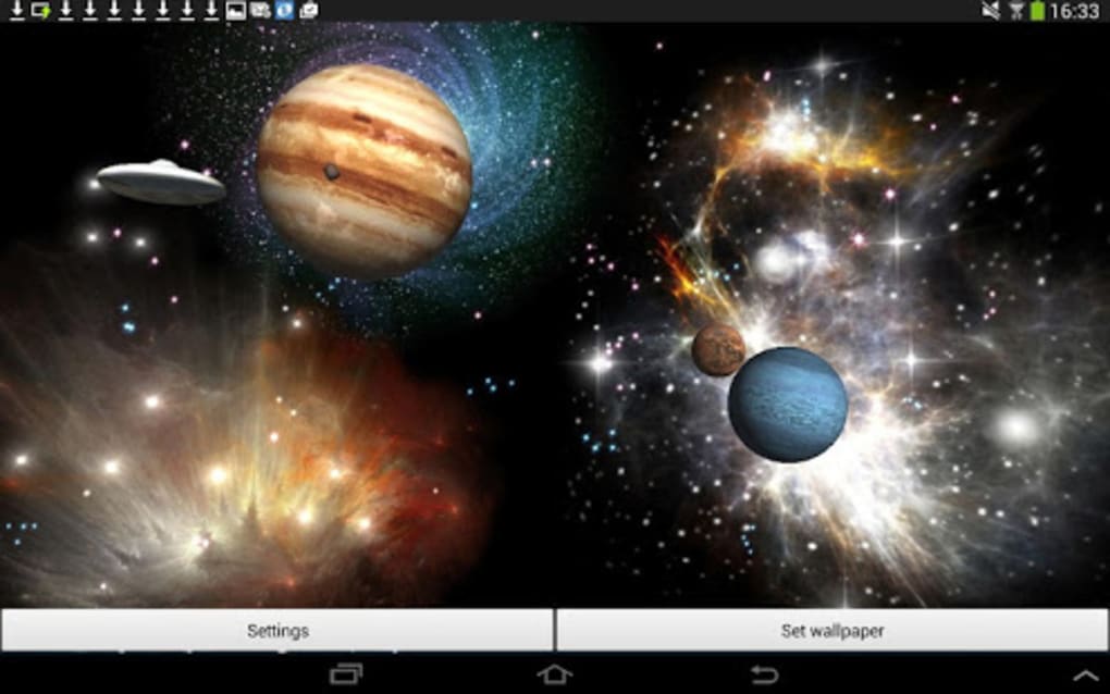 Space Live Wallpaper 3d - Papel De Parede Animado Espaço , HD Wallpaper & Backgrounds