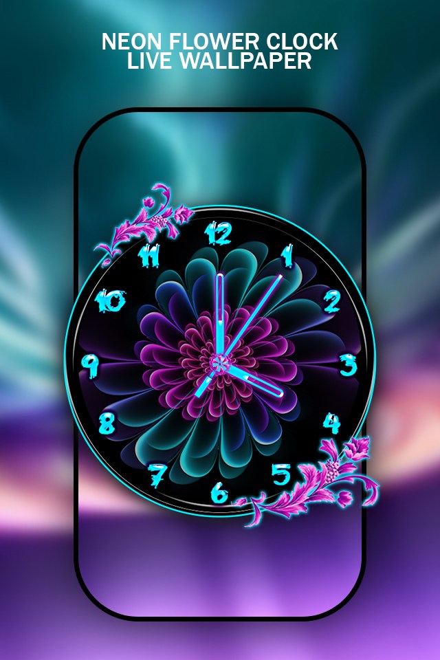 Live Flower Clock , HD Wallpaper & Backgrounds