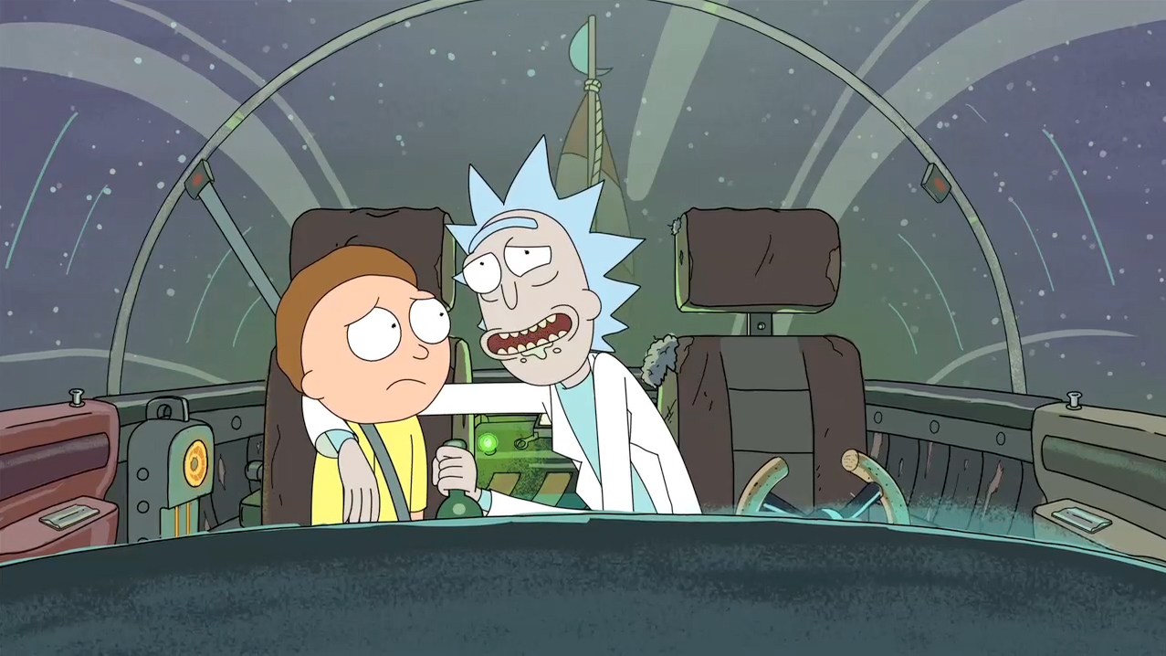 Rick And Morty Drunk , HD Wallpaper & Backgrounds