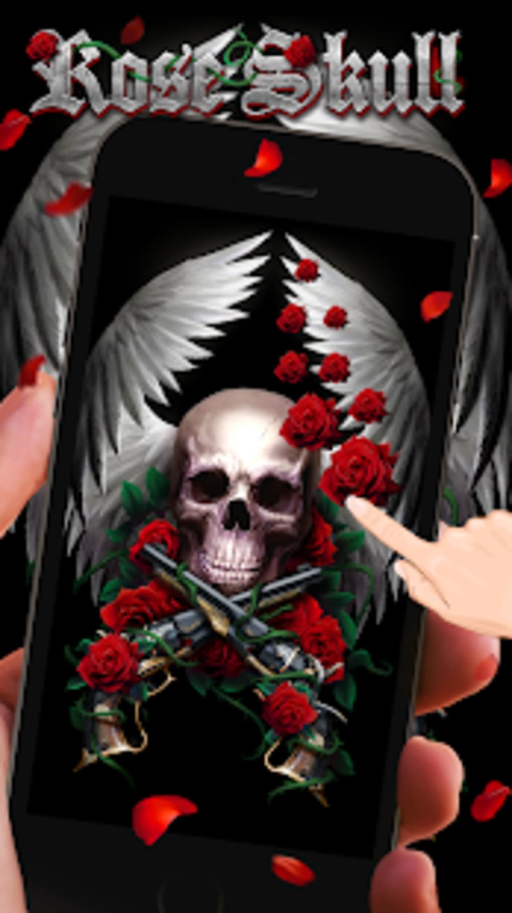 Rose Skull Live Wallpaper - Stokes Prayer For The Fallen , HD Wallpaper & Backgrounds