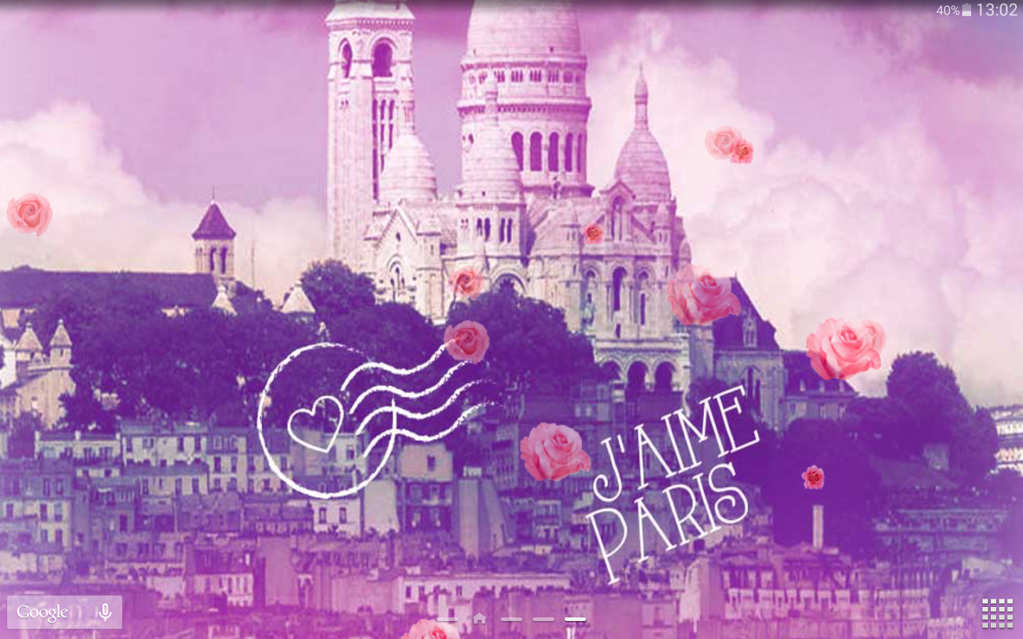 Romantic Paris Live Wallpaper Android Apps On Google - Png Paris , HD Wallpaper & Backgrounds