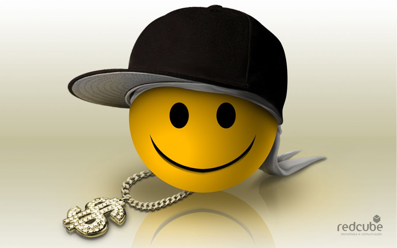 Gangsta Smile Picture - Smiley Wallpaper For Mobile , HD Wallpaper & Backgrounds