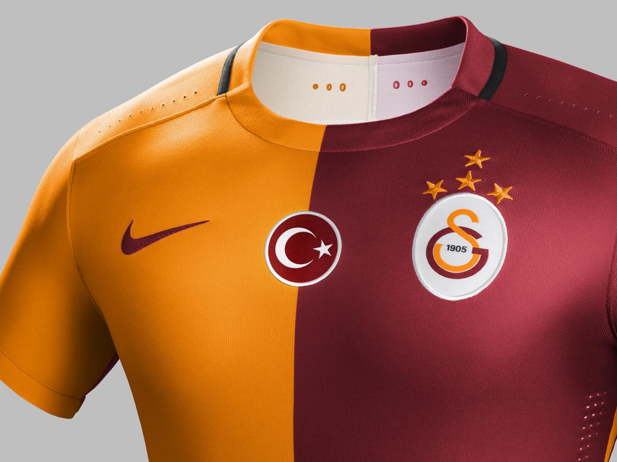 Galatasaray 2015-2016 Nike Home Jersey Wallpaper - Galatasaray S.k. , HD Wallpaper & Backgrounds