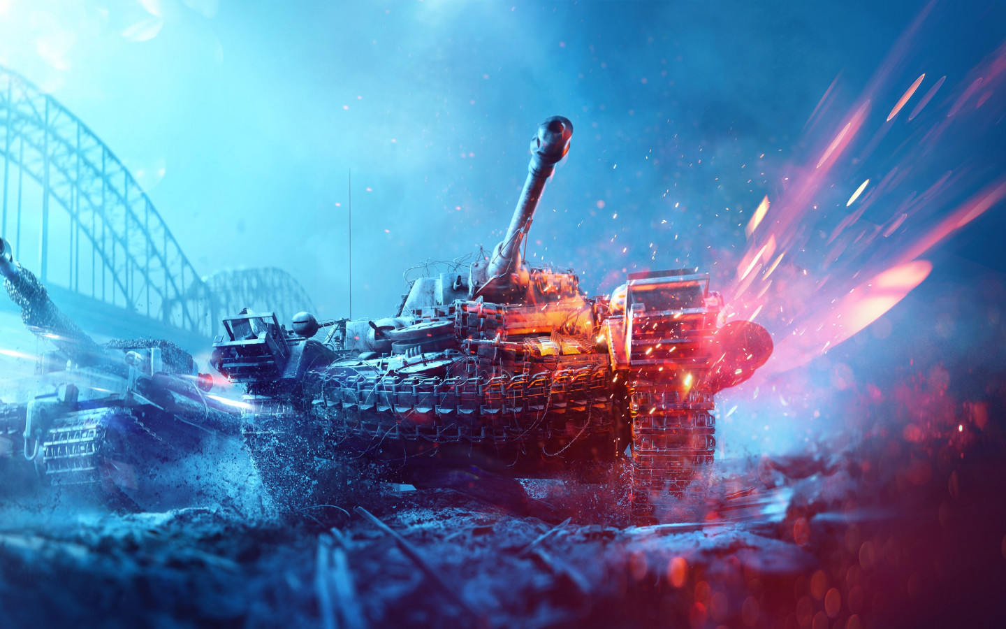 Battlefield 5 Poster With Tanks Wallpaper - Battlefield 5 , HD Wallpaper & Backgrounds