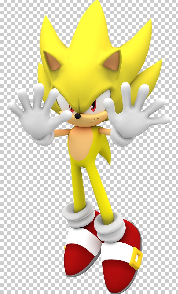 Modern Super Sonic The Hedgehog , HD Wallpaper & Backgrounds