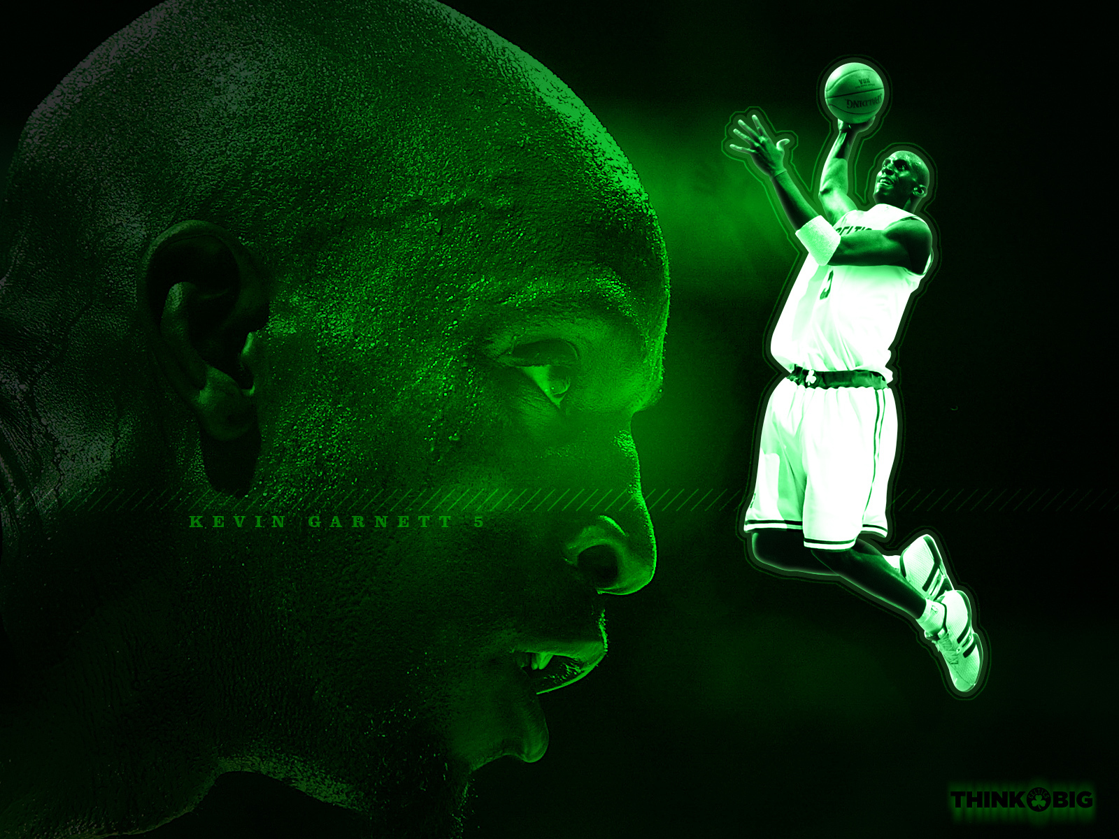 Boston Celtics - Kevin Garnett Celtics Background , HD Wallpaper & Backgrounds