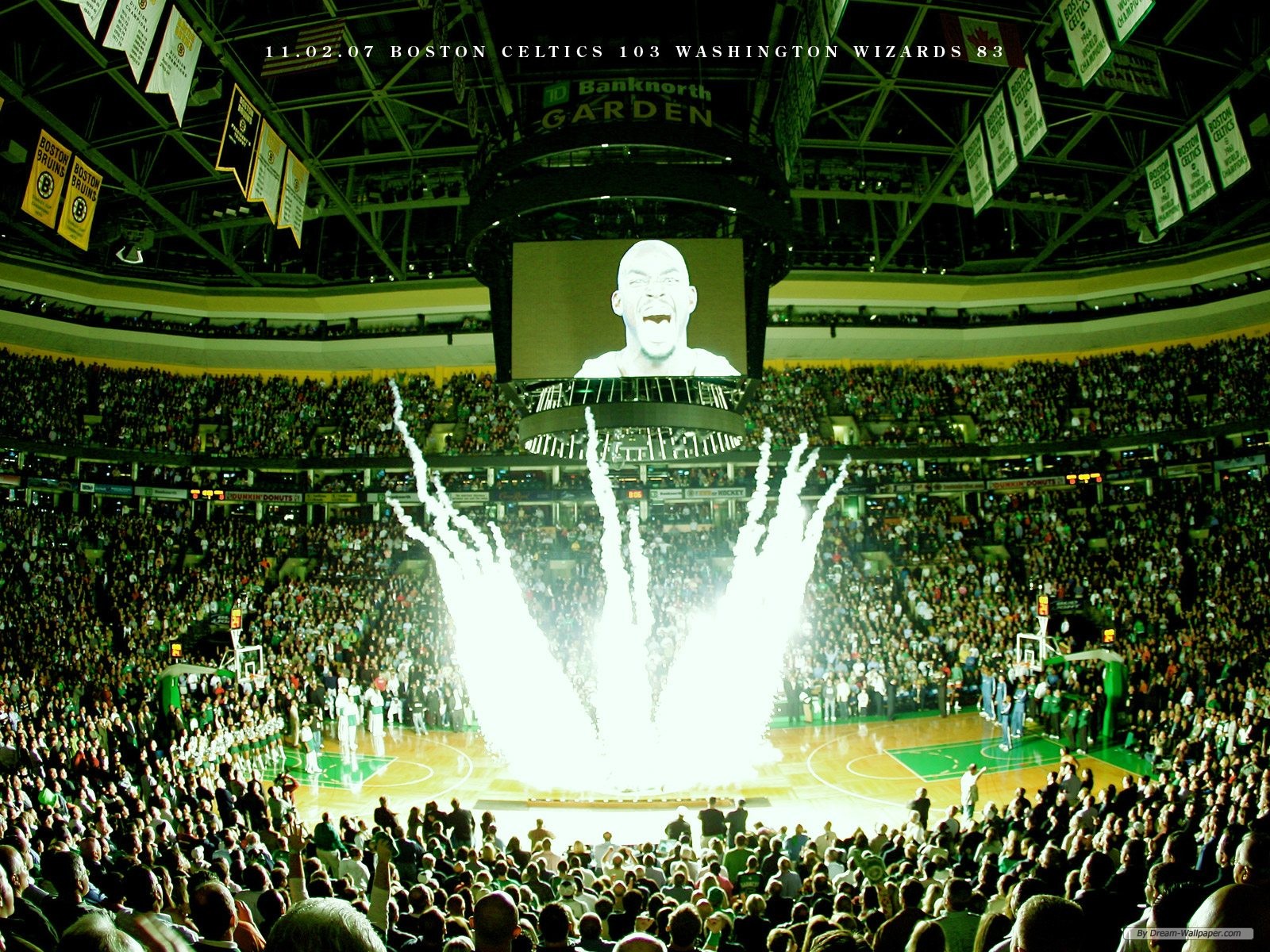 Free Sport Wallpaper - Celtics Td Garden , HD Wallpaper & Backgrounds