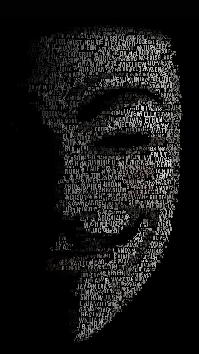 Smile Iphone 5s Wallpaper Download Iphone Wallpapers - Anonymous Wallpapers For Iphone , HD Wallpaper & Backgrounds