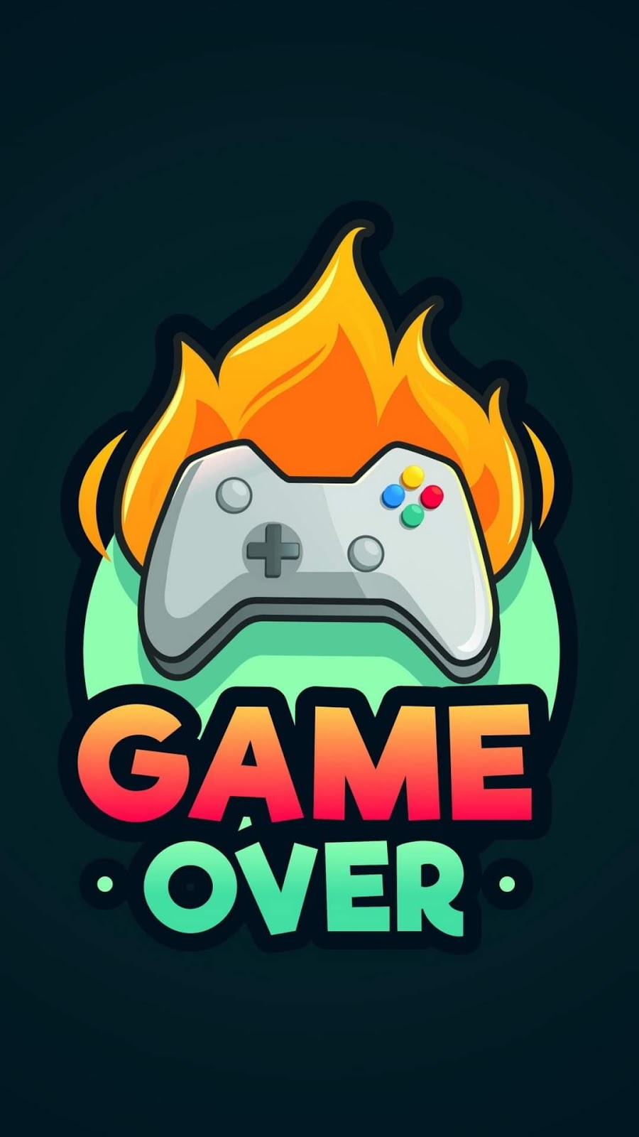 Kumpulan Wallpaper Keren Untuk Android - Game Over Wallpaper Iphone , HD Wallpaper & Backgrounds