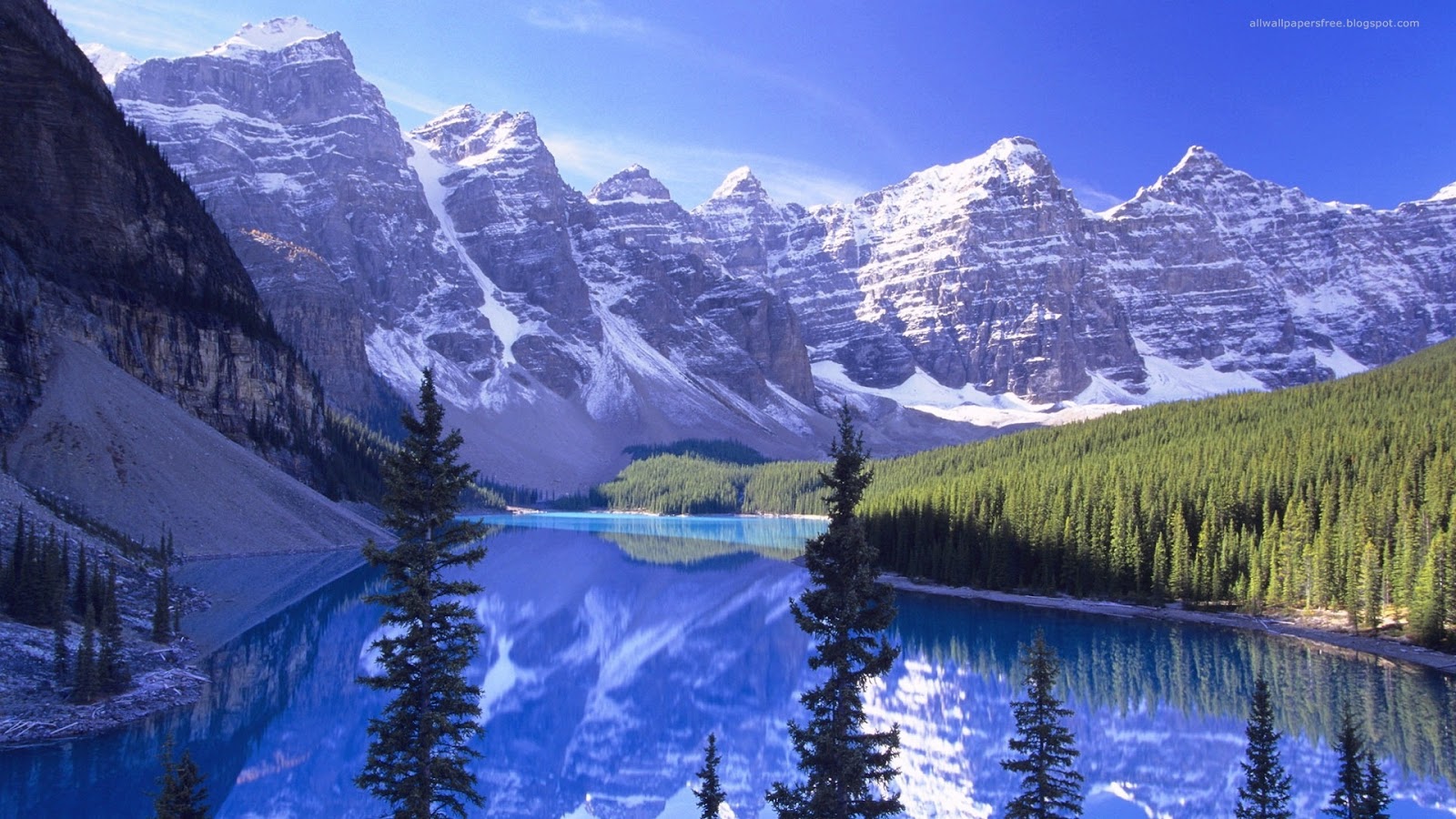 Wide Screen Wallpapers - Banff National Park , HD Wallpaper & Backgrounds