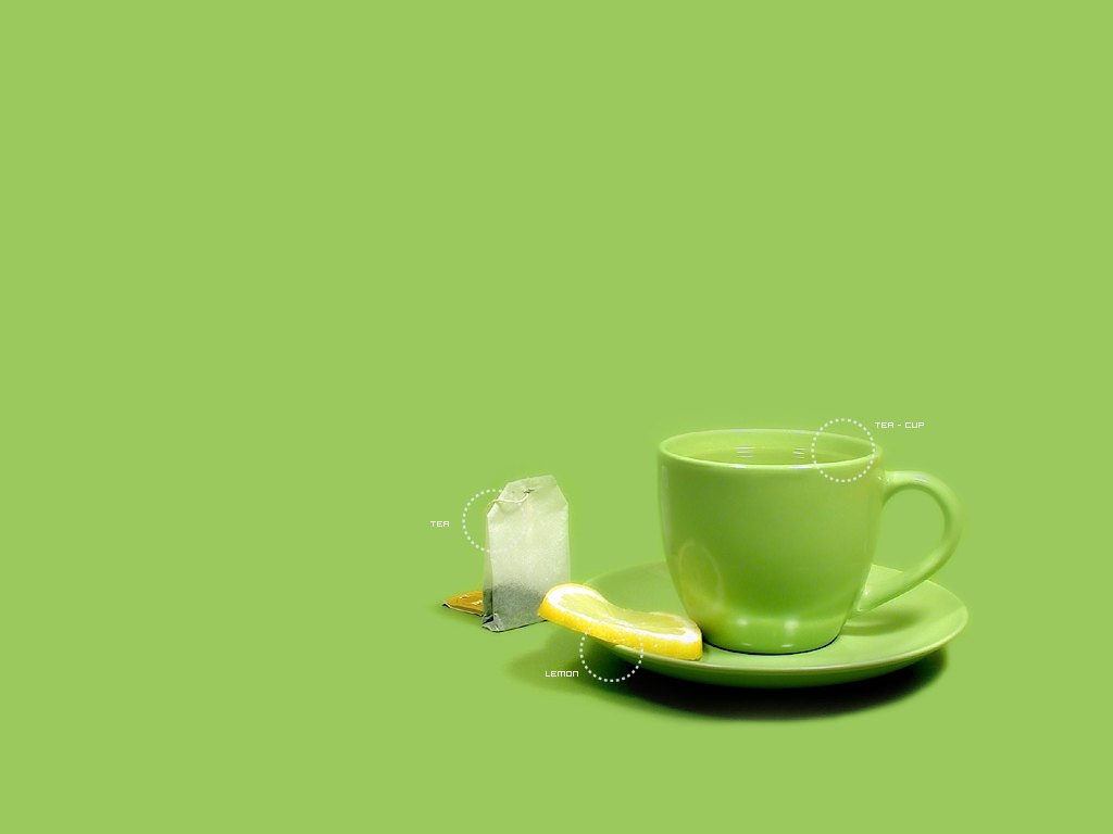 Green Tea Cup Wallpaper - Tea Cup Green Background , HD Wallpaper & Backgrounds