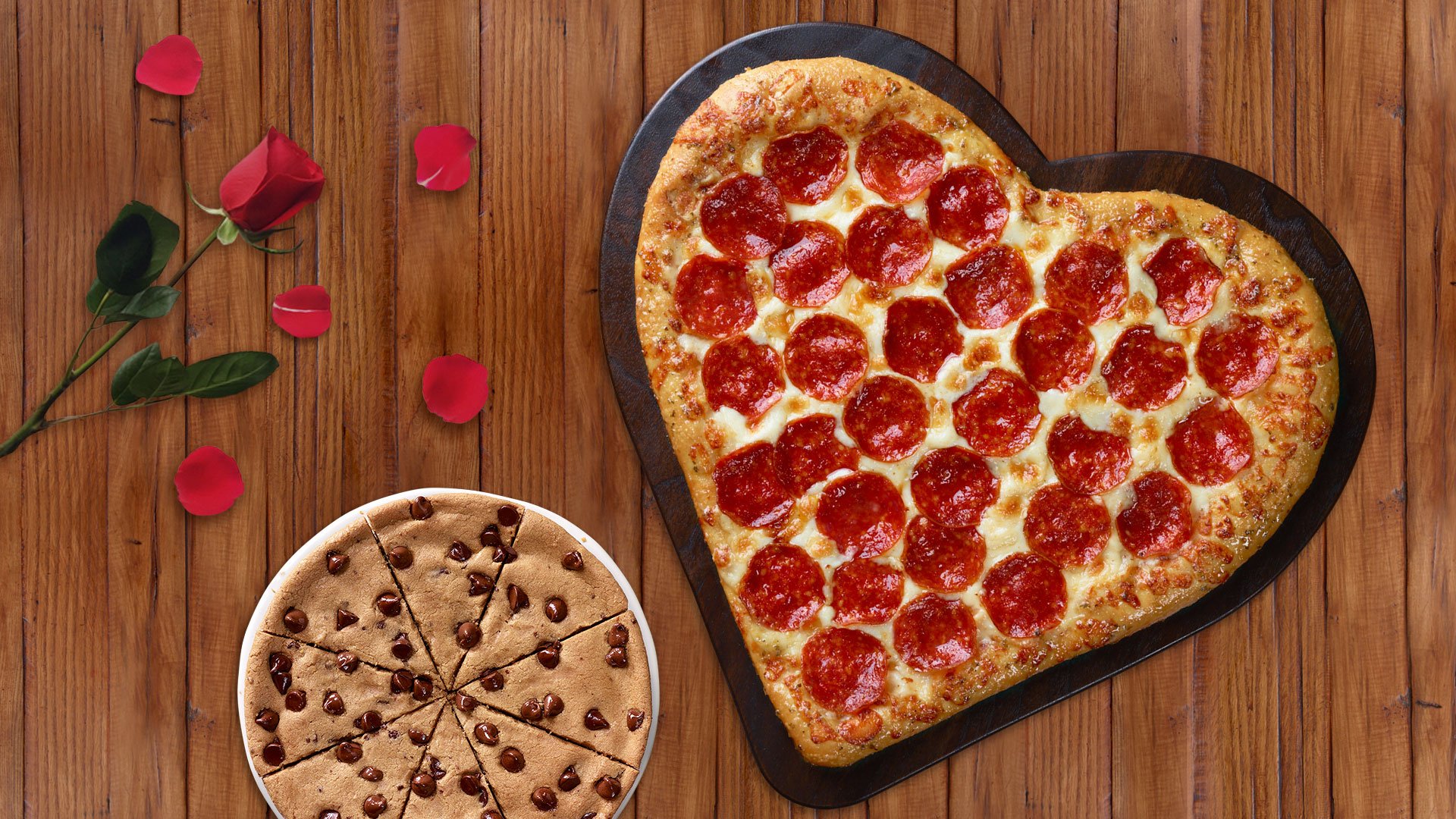 Heart Pizza Pizza Hut - Pizza Hut Heart Shaped Pizza , HD Wallpaper & Backgrounds