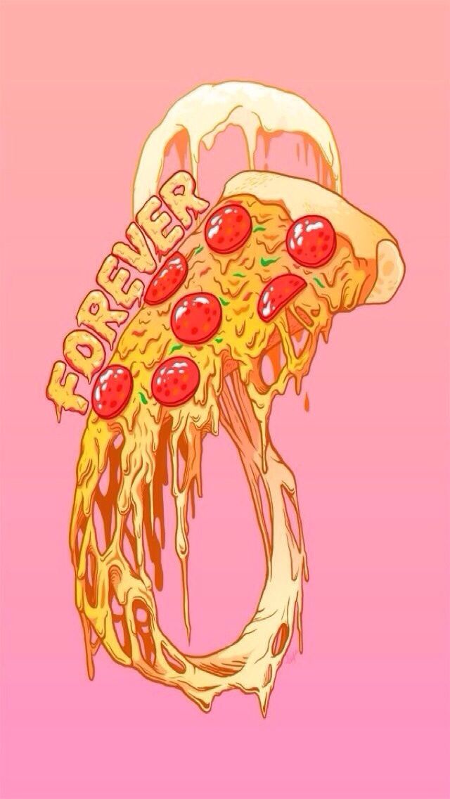 Gooey Pizza Drawing , HD Wallpaper & Backgrounds