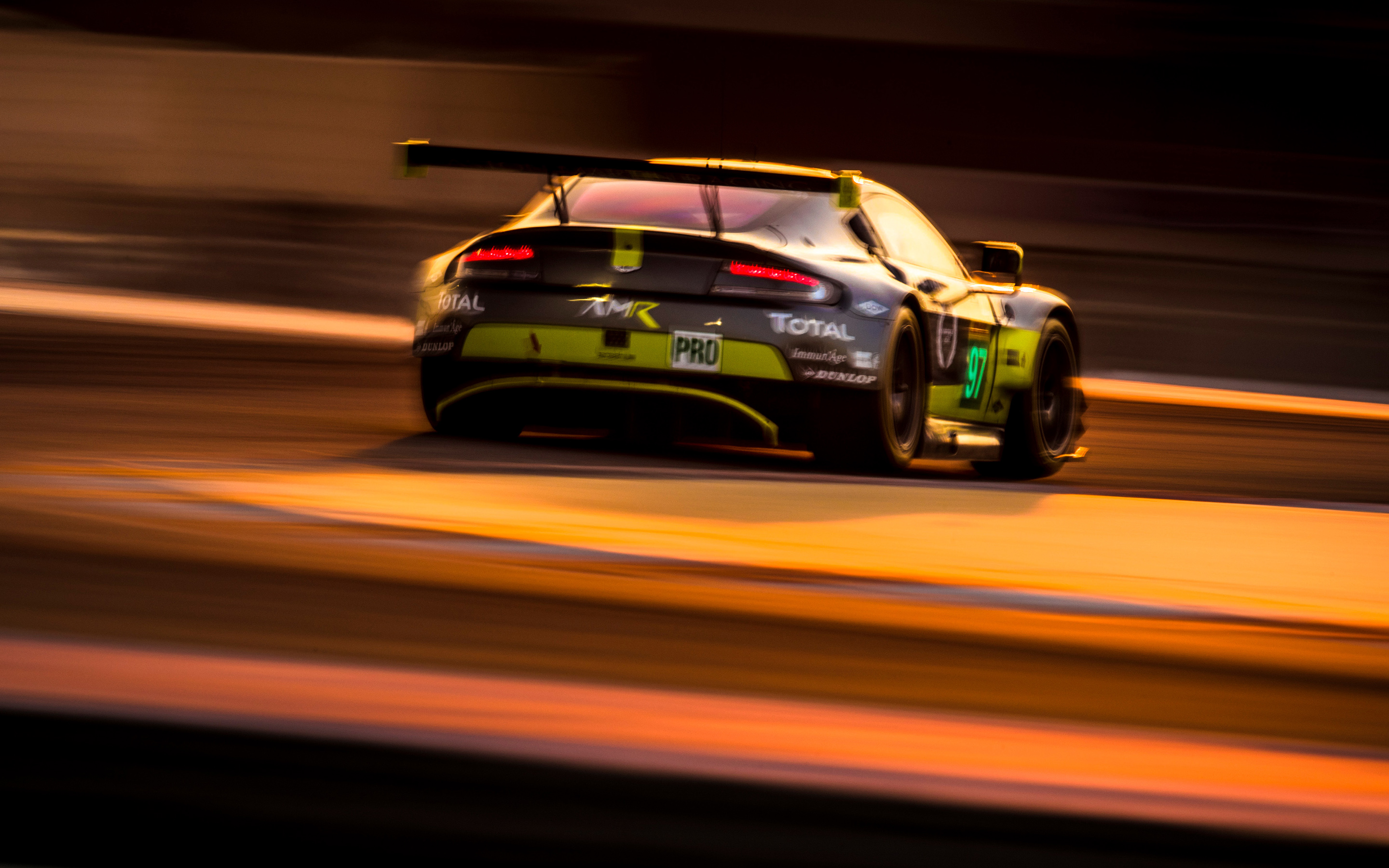 4k, Aston Martin Racing Vantage Gte, Supercars, 2018 - Aston Martin Imsa 2018 , HD Wallpaper & Backgrounds