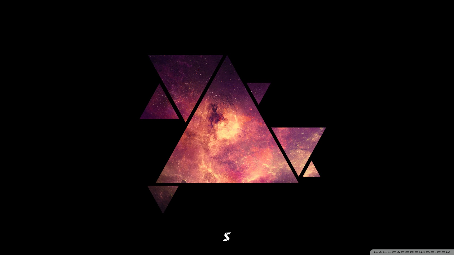 Galaxy Triangle Wallpaper Hd , HD Wallpaper & Backgrounds