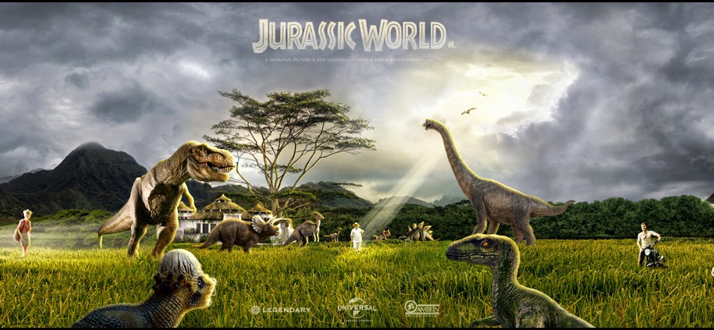Jurassic World Poster 2 Hd Wallpaper 447 - Jurassic World 2 Hd , HD Wallpaper & Backgrounds