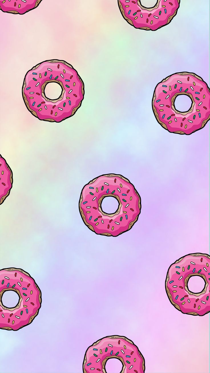 Donut Wallpaper , HD Wallpaper & Backgrounds