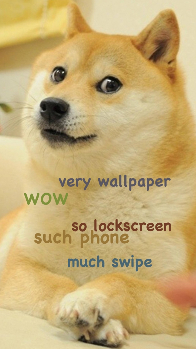 Doge Wallpaper Iphone 5 Parallax Wallpaper - Dope Doge , HD Wallpaper & Backgrounds